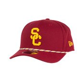 USC Trojans Cardinal SC Interlock Multi Rope Snapback Hat